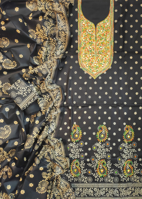 Dollar Work Box Plate Cotton Three Piece