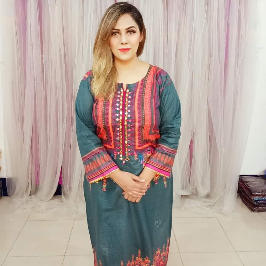 Pakistani women exclusive sada bahar cotton kurti