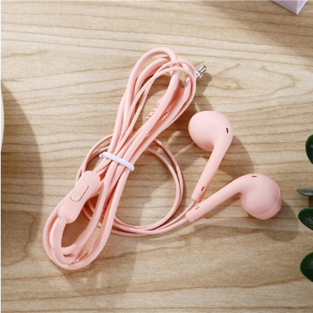 Earphone Wired Super Bass 3.5mm Earphone Earbud with Built-in Microphone Hands Free