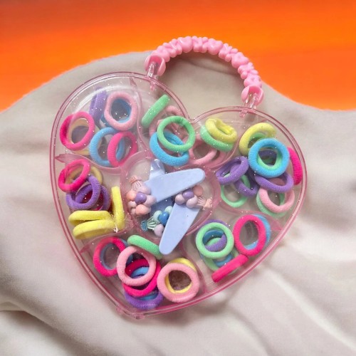 Band & Hair Clip Gift Combo Box for Girls