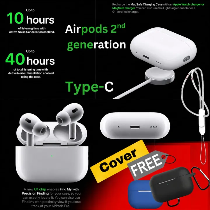 Pro Style TWS Wireless Earbuds – Bluetooth 5.3 Touch Control Earphone