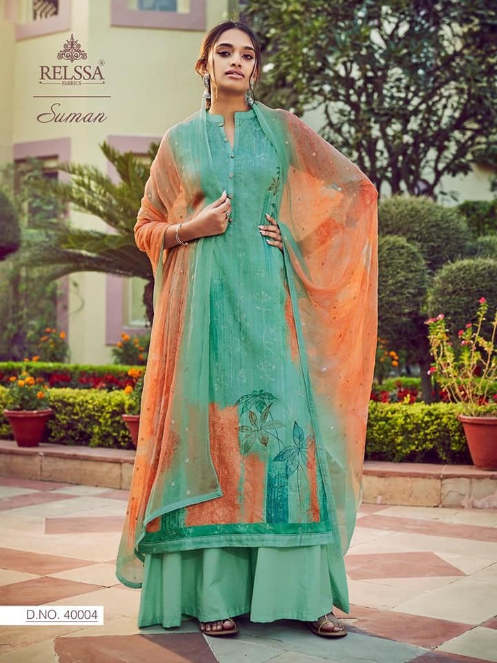 Relssa Saira Georgette Party Wear Unstitch Salwar Kameez For Women Design- 2020