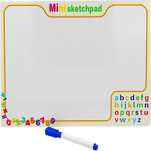 Kids Alphabet Puzzle Wipe board and book combo
