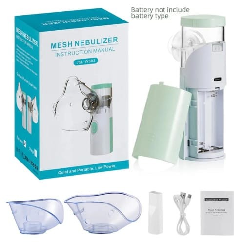 Portable Mini Handheld Mesh Nebulizer Machine - JSL -W303