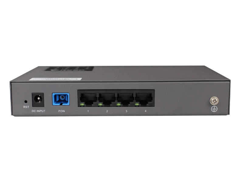 BDCOM GP1702-4GPM | ONT with UN PoE XPON |1 GPON port |4 GE| 4 POE ports