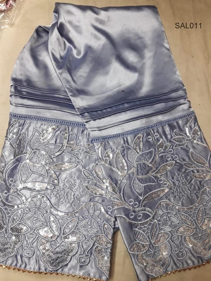 Silk pant salwar for women