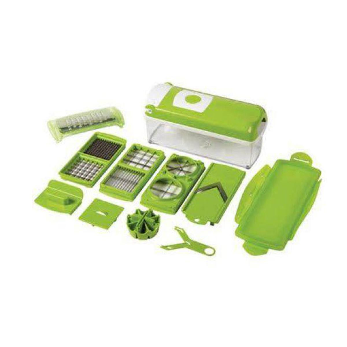 Genius Nicer Dicer Plus - 14 Pieces Vegetable Cutter Set