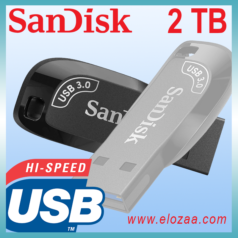 Original SanDisk USB 3.0 USB Flash Drive Upgraded 2TB High-speed Storage Disk 2TB Metal Waterproof USB Flash Drives