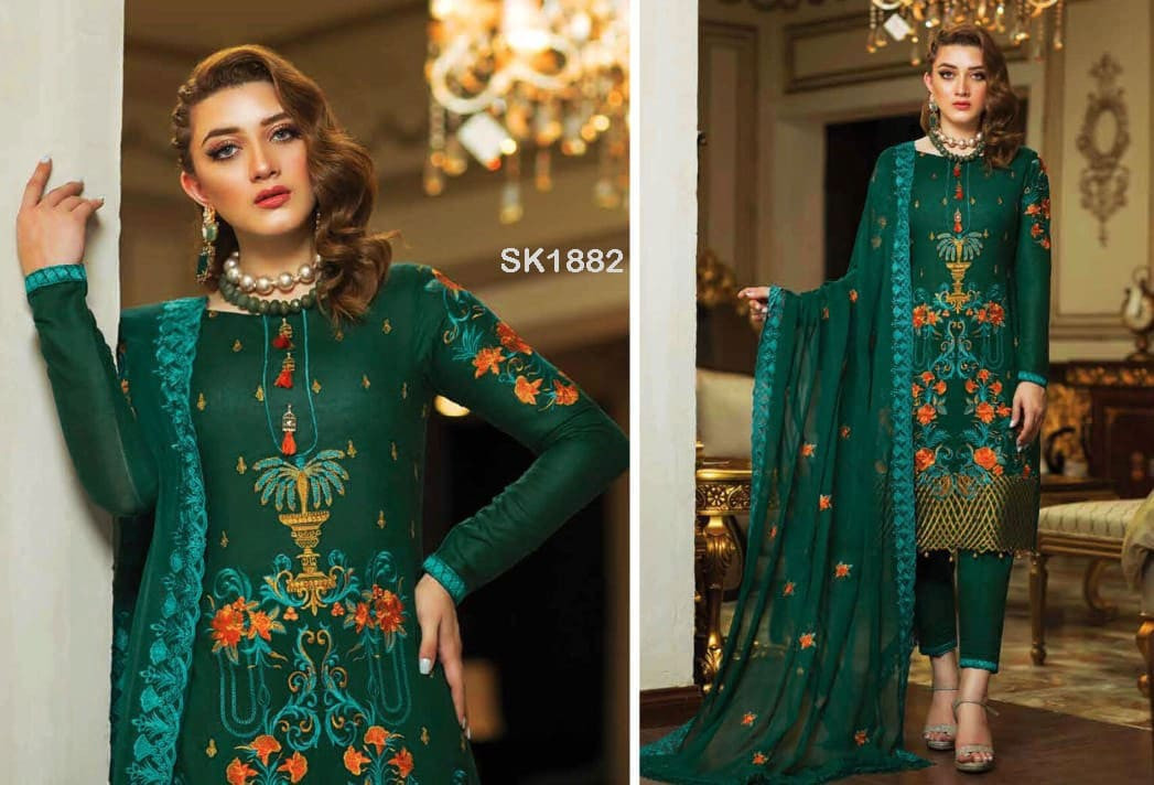 Indian Gorgeous Fashionable & Stylish 3Piece-145