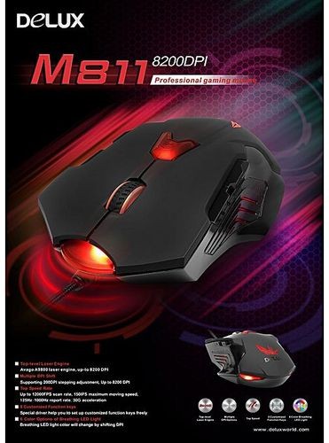 Delux M-811 GAMING MOUSE