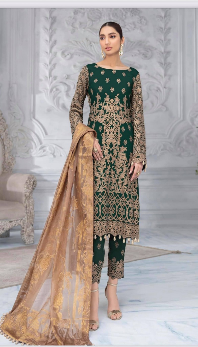 Azalea chiffon collection Dupatta chiffon & organza