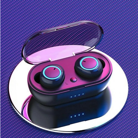 Y50 TWS Bluetooth Earphone Wireless Headphone Stereo Headset Sport Earbuds Microphone With Charging Box For Smartphone