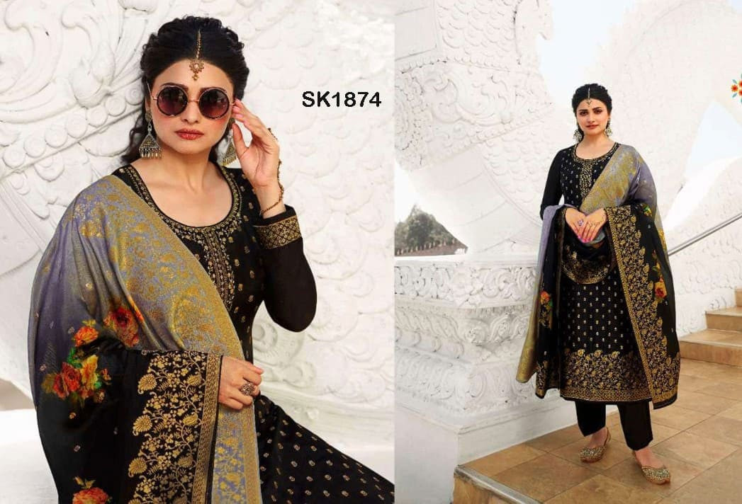 Pakistani Gorgeous Fashionable & Stylish 3Piece-116