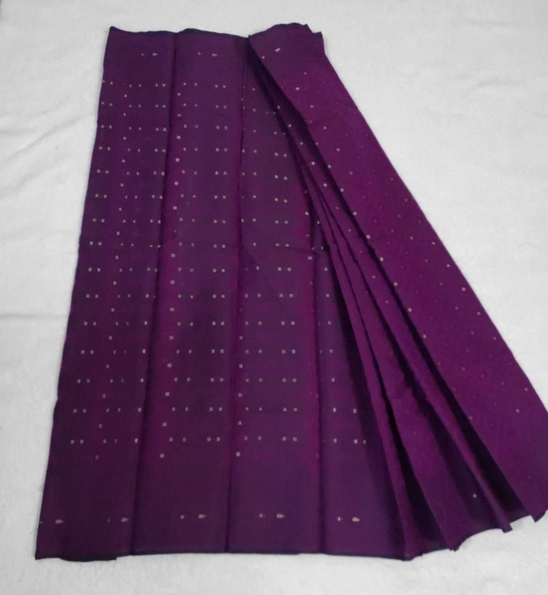 High Quality Fashionable  Half silk Jamdani Saree