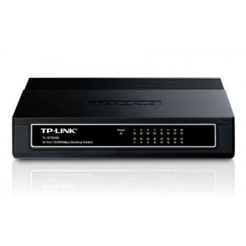 TP-Link Switch 16 Port 10/100mbps Plastic Body Switch ( SF1016D)