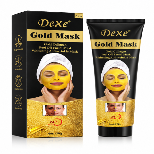 DeXe Gold Collagen Peel Off Facial Mask 120g