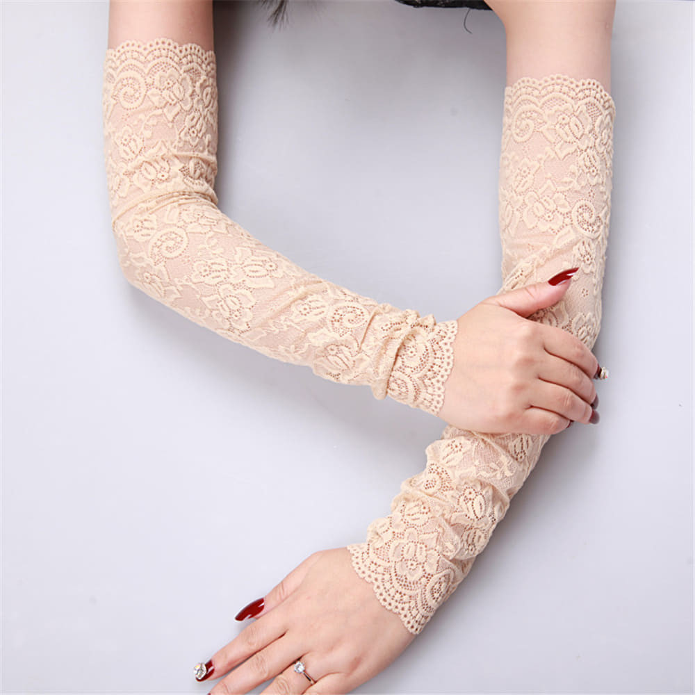 Women's Stretchable Long Hand Gloves