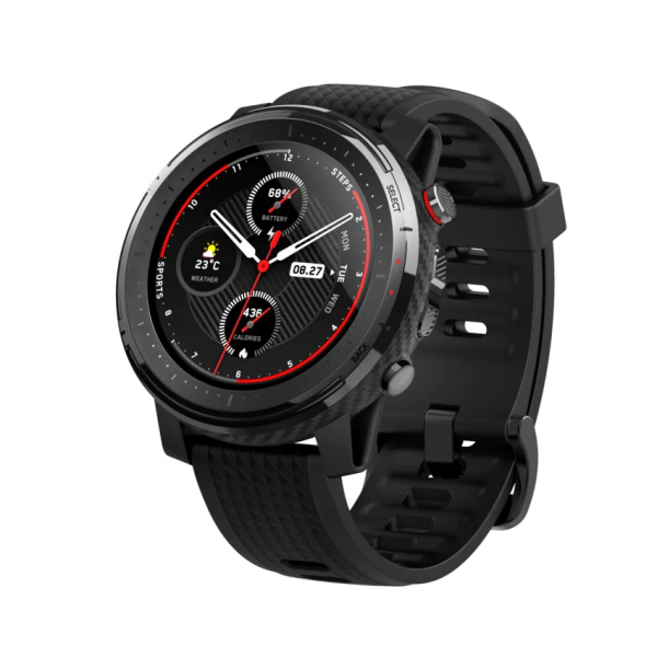 Amazfit Stratos 3 Smart GPS Sports Watch – Black