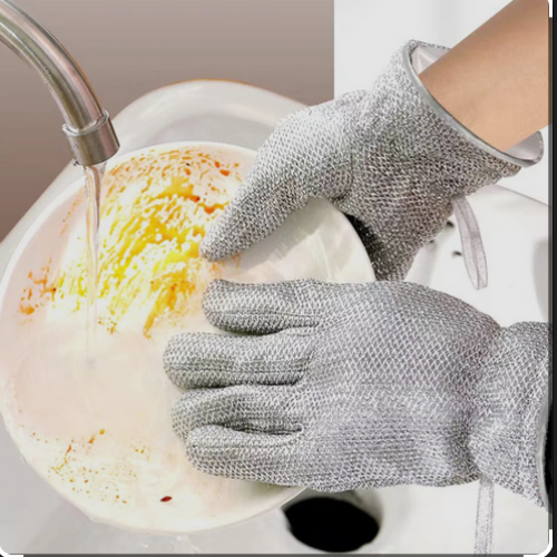 Water Proof Wire Dishwashing hand Gloves One Pair bd price