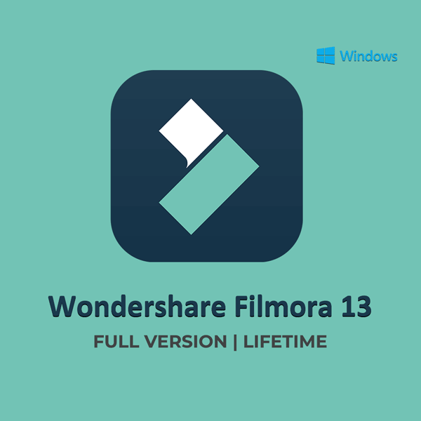 Wondershare Filmora 13 for Windows  | Lifetime Activation | Instant Download