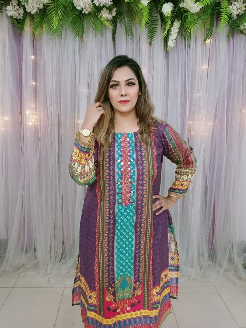 Pakistani women exclusive sada bahar cotton kurti