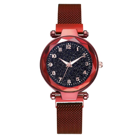 Ladies Magnetic Starry Sky Clock Luxury Women Watches Fashion Diamond Female Quartz Wristwatches Relogio Feminino Zegarek Damski