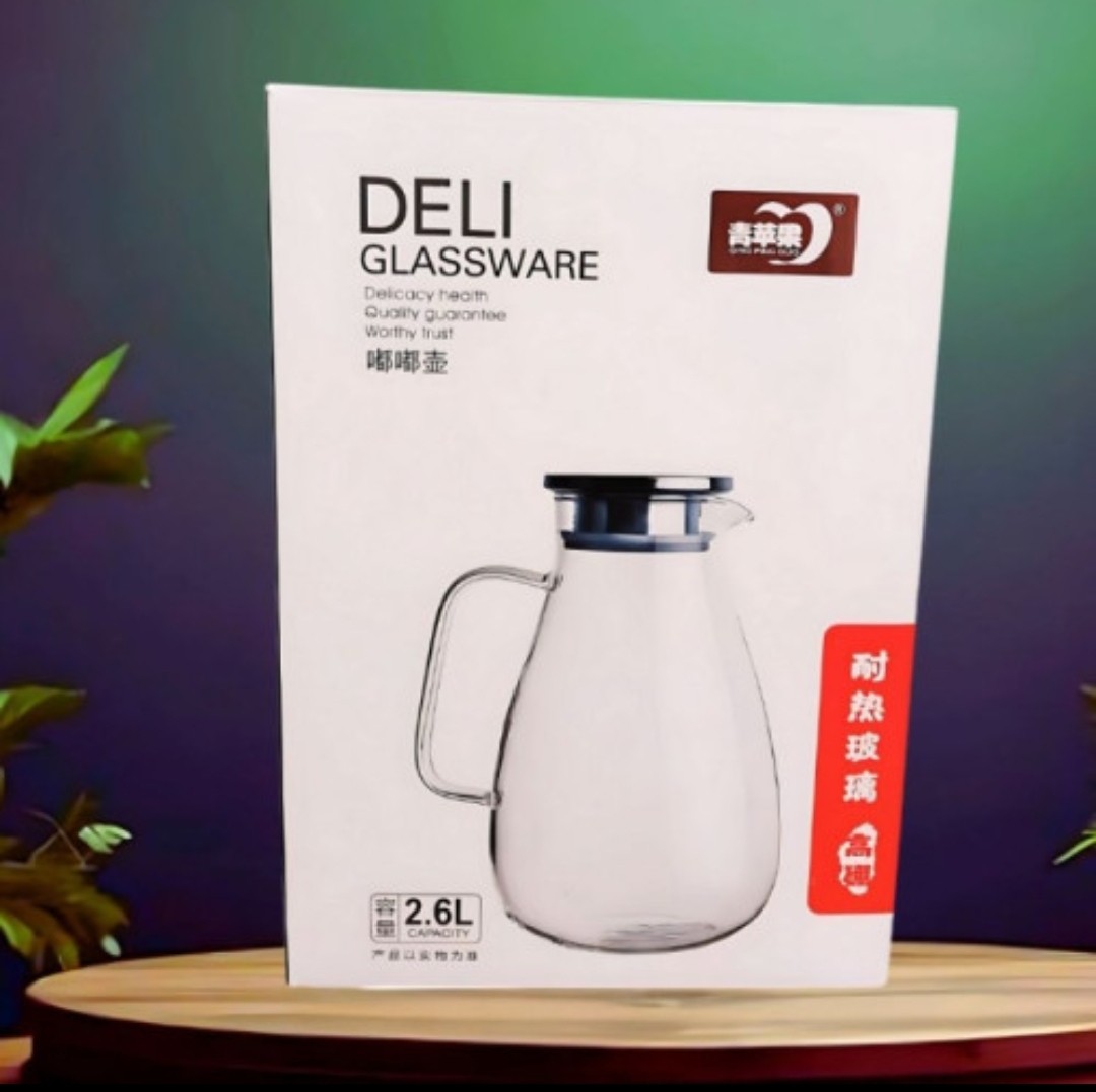 Deli Brosilicate Water Jug 2.6 L