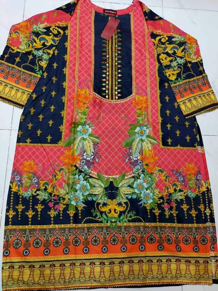 Pakistani women exclusive sada bahar cotton kurti