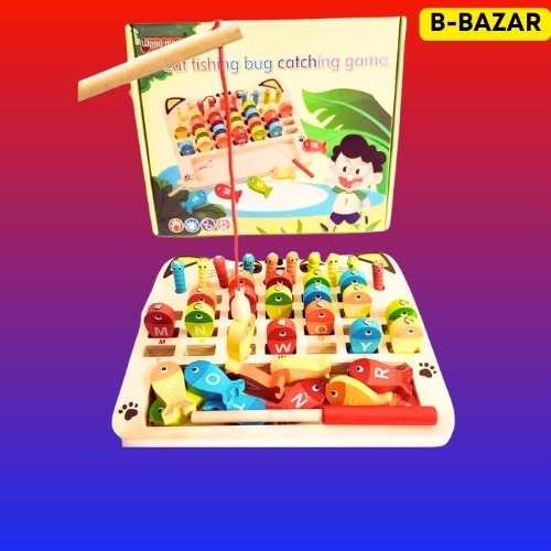 Cat Fishing and Bug Catching Game Toys