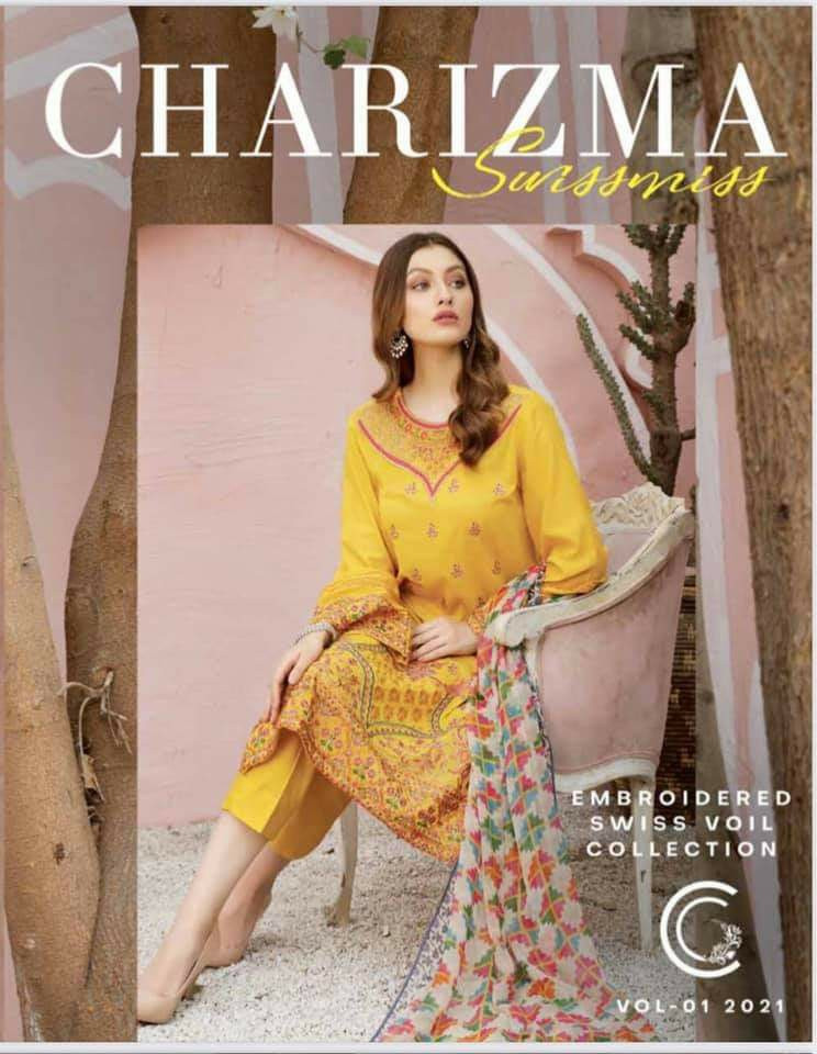 Pakistani lawn Carizma unstitched