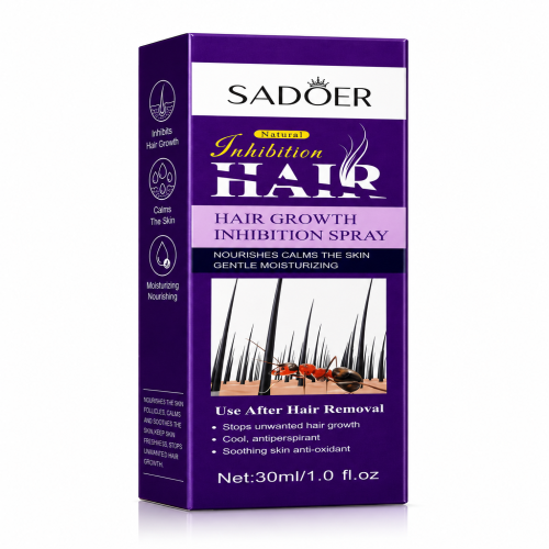 Sadoer Natural Hair Growth Inhibition Spray – Unwanted Hair Remover Spray 30ml